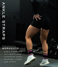Ankle Strap For Gym Cable Machine - Heavy Ankle Band For Gym