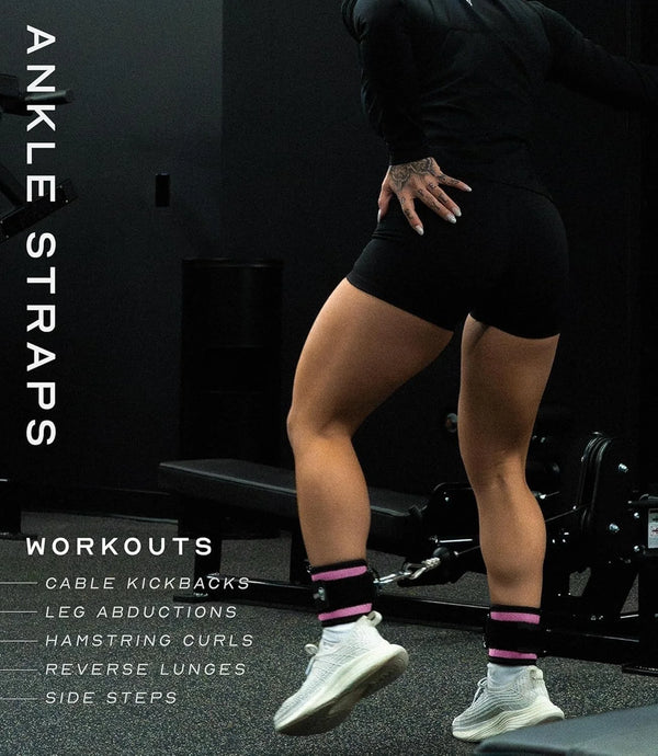 Ankle Strap For Gym Cable Machine - Heavy Ankle Band For Gym