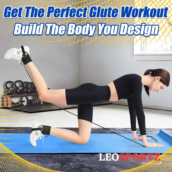 Ankle Strap For Gym Cable Machine - Heavy Ankle Band Gym