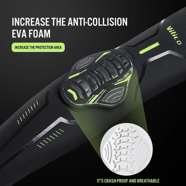Arm Sleeves For Riders With Protection Pads (1 Pc) - Elbow