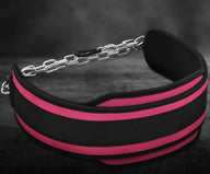 Gym Belt With Chain Dip - Heavy Weight Lifitng Belt