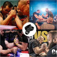 Leosportz Arm Wrestling Competition Match Strap - 2 Non Slip Design