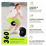 Knee Brace With Side Pads For Meniscus Tear Pain Relief