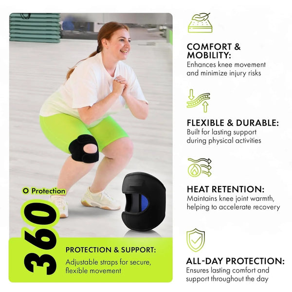 Knee Brace With Side Pads For Meniscus Tear Pain Relief
