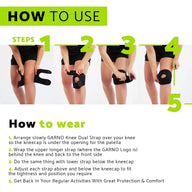 Knee Brace With Side Pads For Meniscus Tear Pain Relief