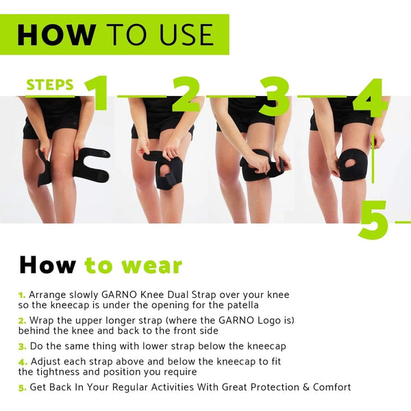 Knee Brace With Side Pads For Meniscus Tear Pain Relief