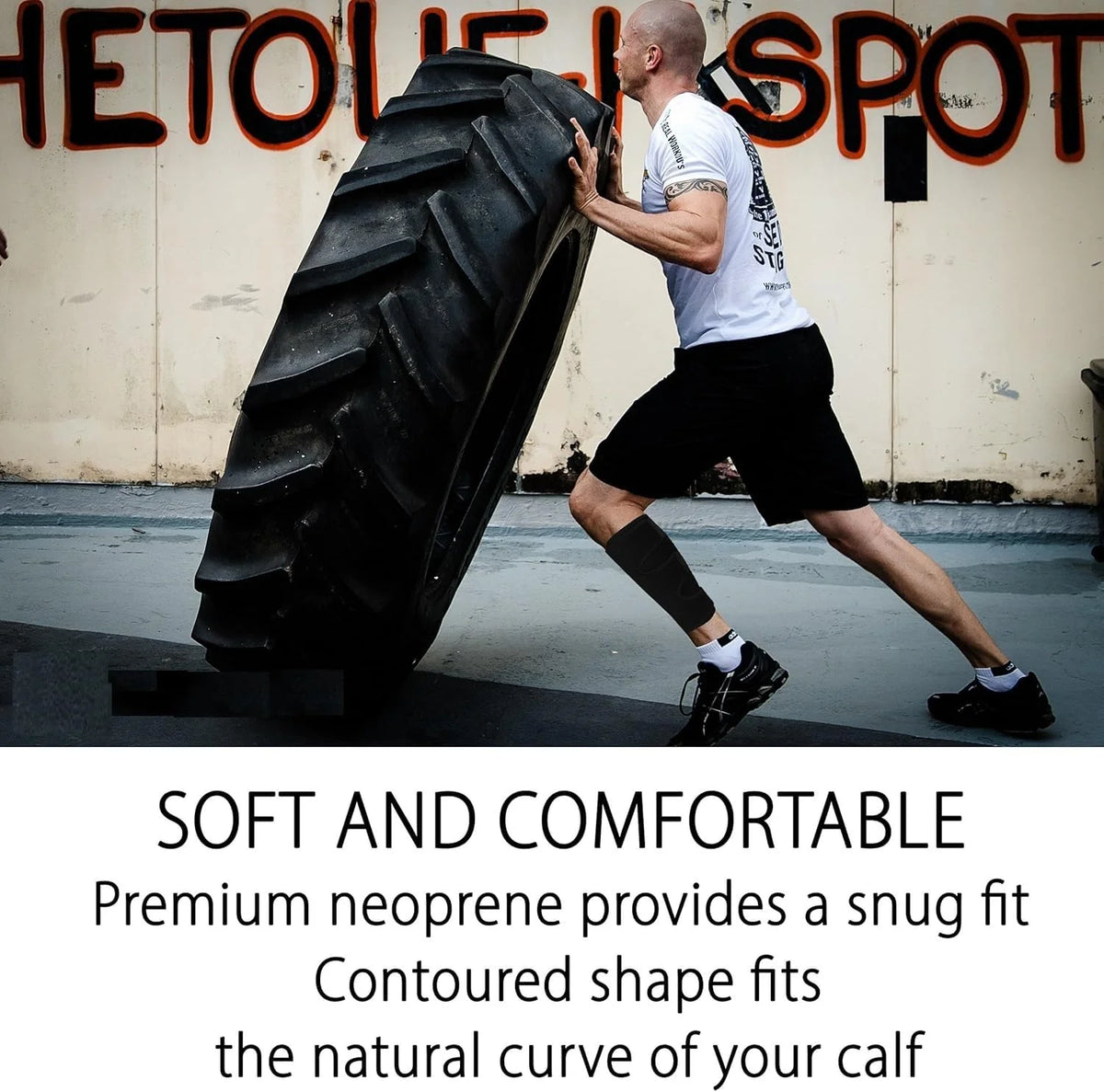 Leosportz Calf Compression Sleeves - Shin Support For Pain Relief