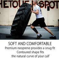 Leosportz Calf Compression Sleeves - Shin Support For Pain Relief