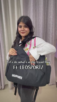 Leosportz Gym Bag Shoe Compartment video thumbnail